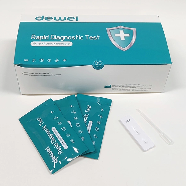 HCV Rapid Test Kit Hepatitis Virus Diagnosis Cassette