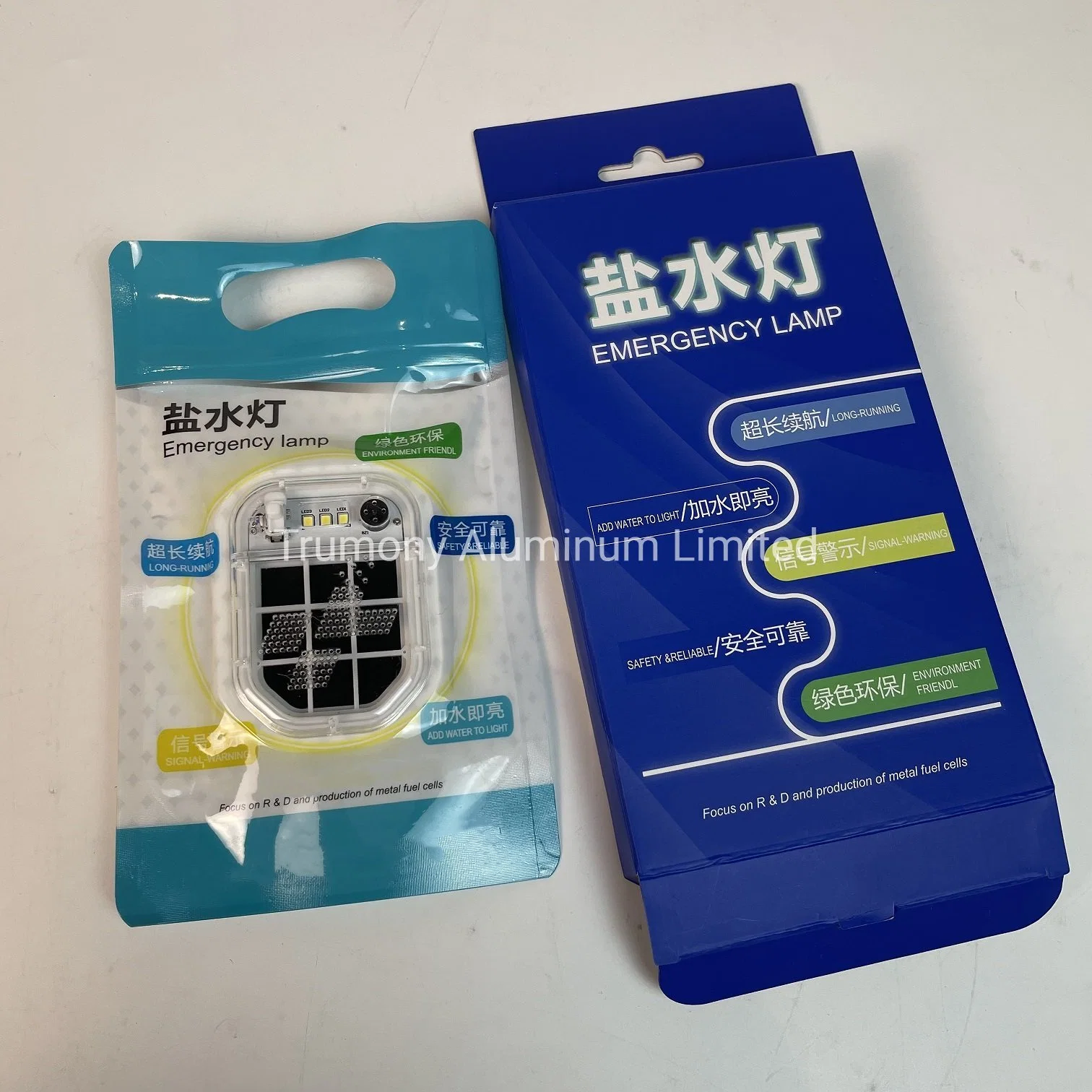 Graphene Aluminum Air Battery Salt Water Lamp for Medical Equipment