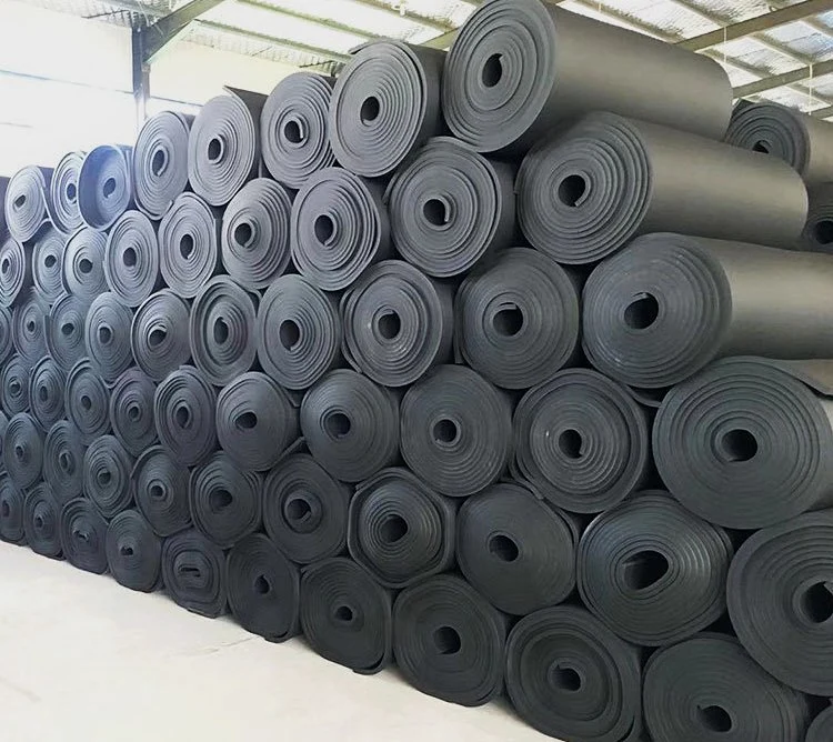 Hot Selling Class 0 Natural NBR PVC Rubber Foam Sheet for High Standard Construction Insulation