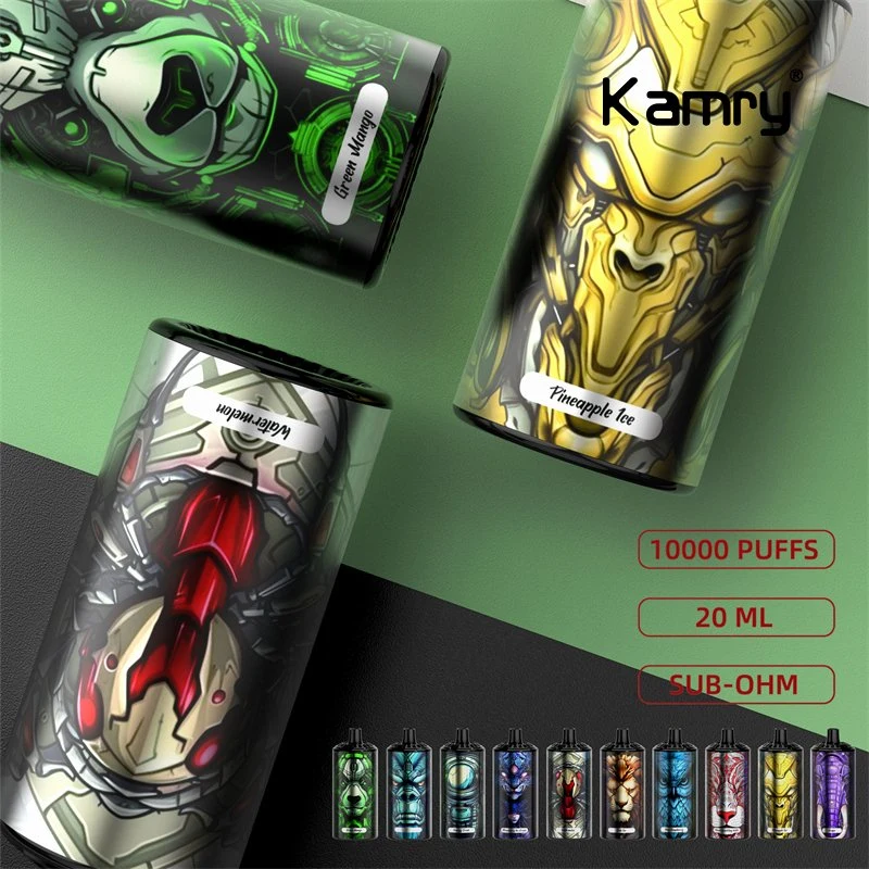 Kamry Boss Nueva llegada 10000puff Bar desechable VAPE Tipo C Carga E E cigarrillo electrónico