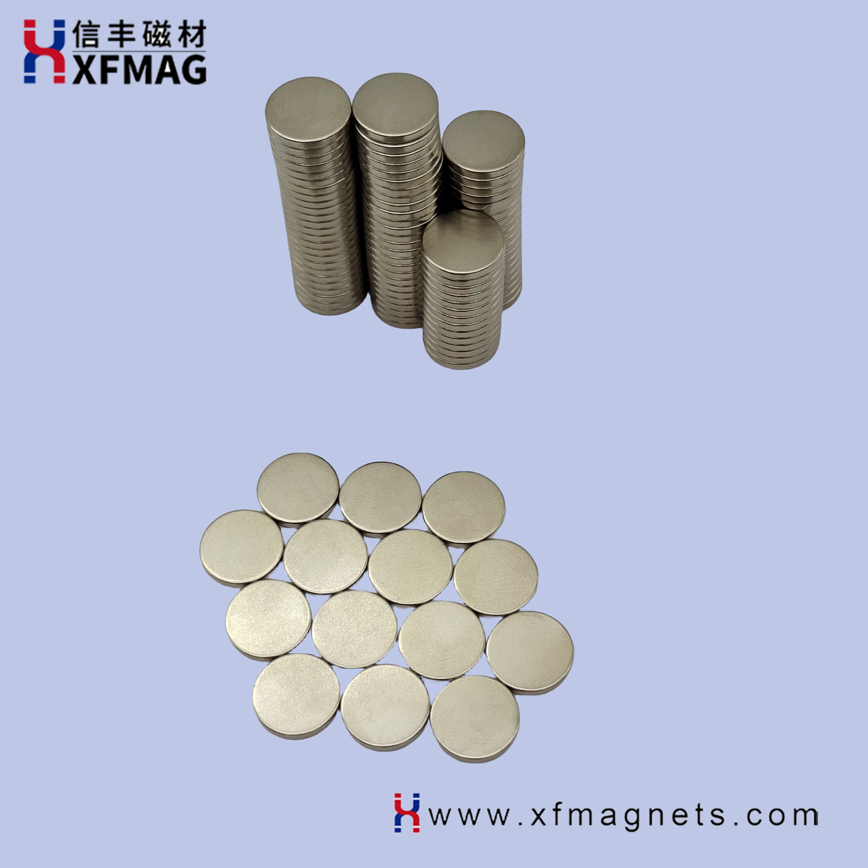 Strong Cylinder Nickel D5*0.5 NdFeB Rare Earth N45 Permanent Disc Neodymium Sintered Magnetic Magnet