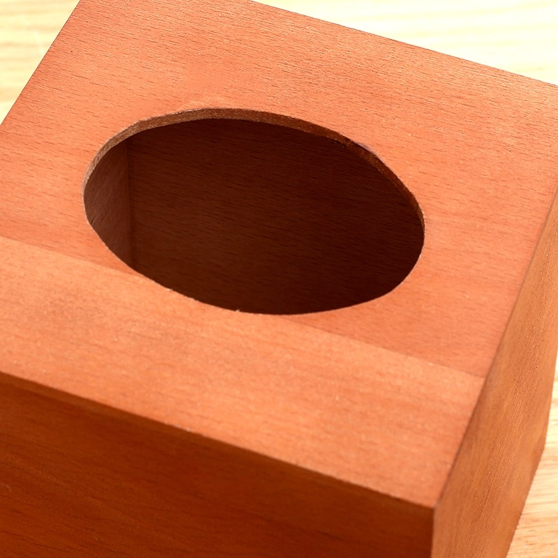 Customization Eco-Friendly Printed Wooden/Wood High Tissue Box