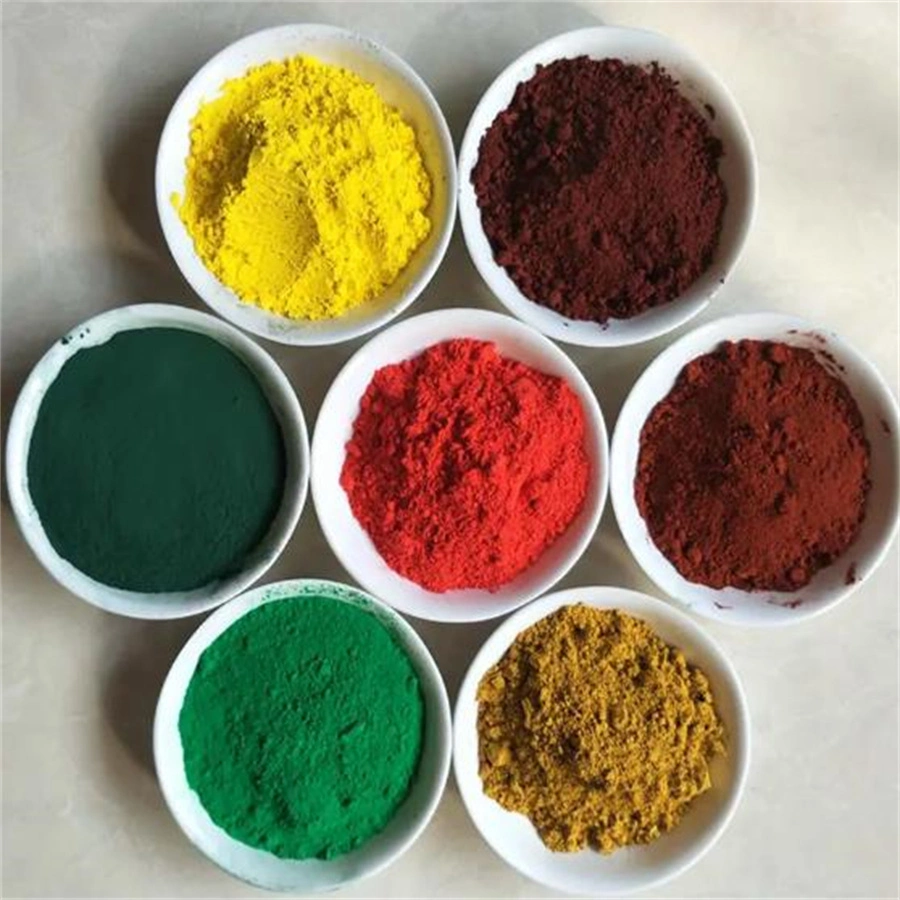 Inorganic Pigments Red 110 130 190 Iron Oxide Yellow/Blue/Black/Brown/Purple Powder