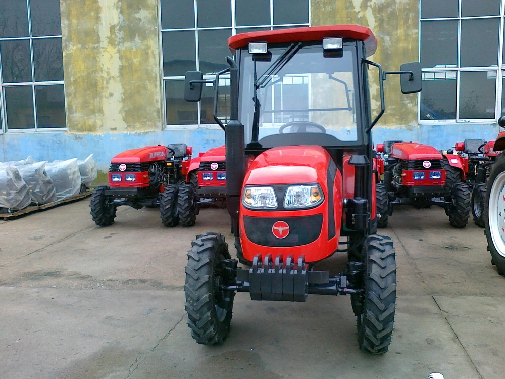 35HP 8f+8r Transmission Shifts Agriculture Walking Tractors with Cabin