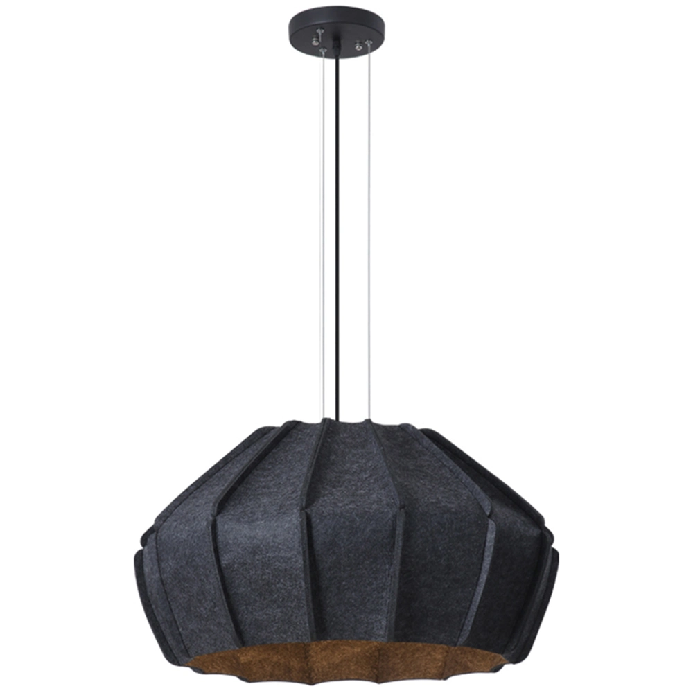 New Design Pet Felt Shades Modern Light Pendent Rustic Jute Pendant Light