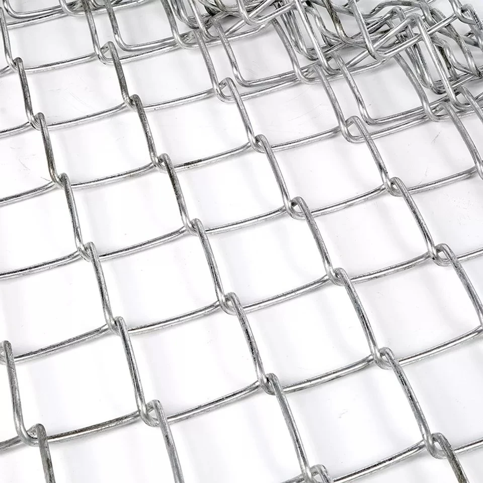 Industry Chain Link Fence PVC Coated Galvanized Chain Link Mesh