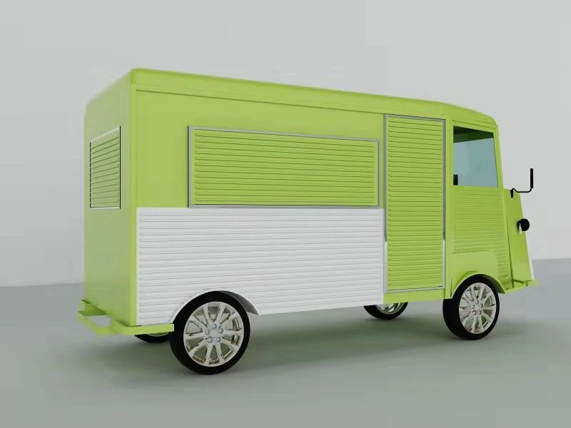 Mobile Fast Food Truck Kleine Container Konzession Electric Street Food Anhänger zu verkaufen Lebensmittel Verkauf Van Kiosk Essen im Freien