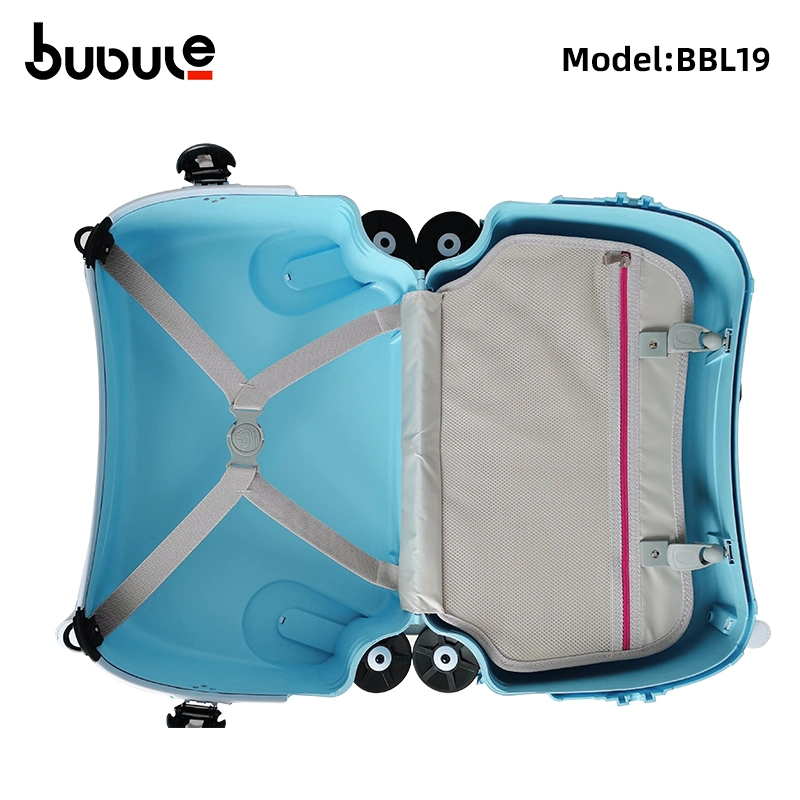 Bubule PP Material Children Ride on Suitcase Safe Quality Animal Style Kids Wheeled Luggage