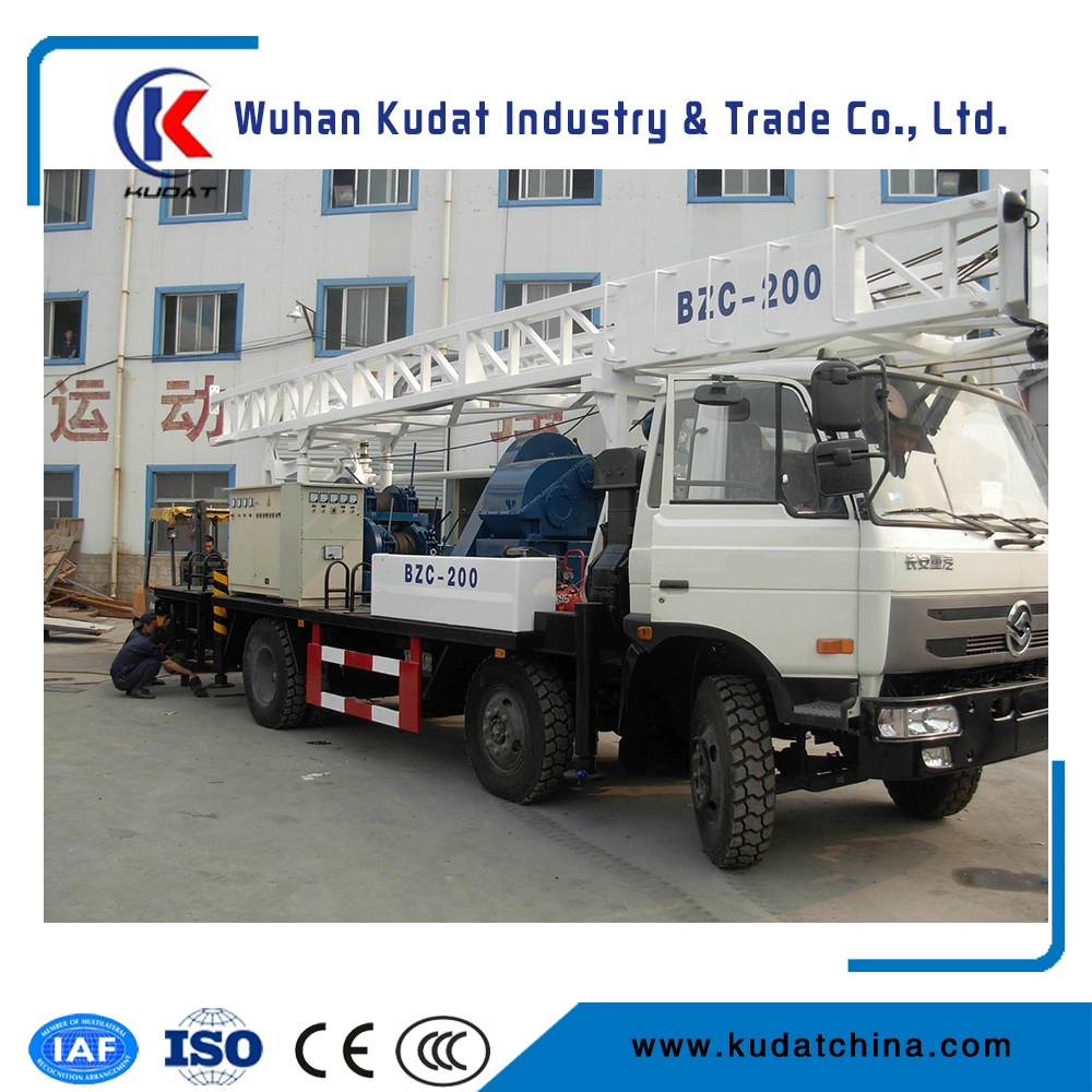 Truck Mounted Water Well Drilling Machine BZC-200