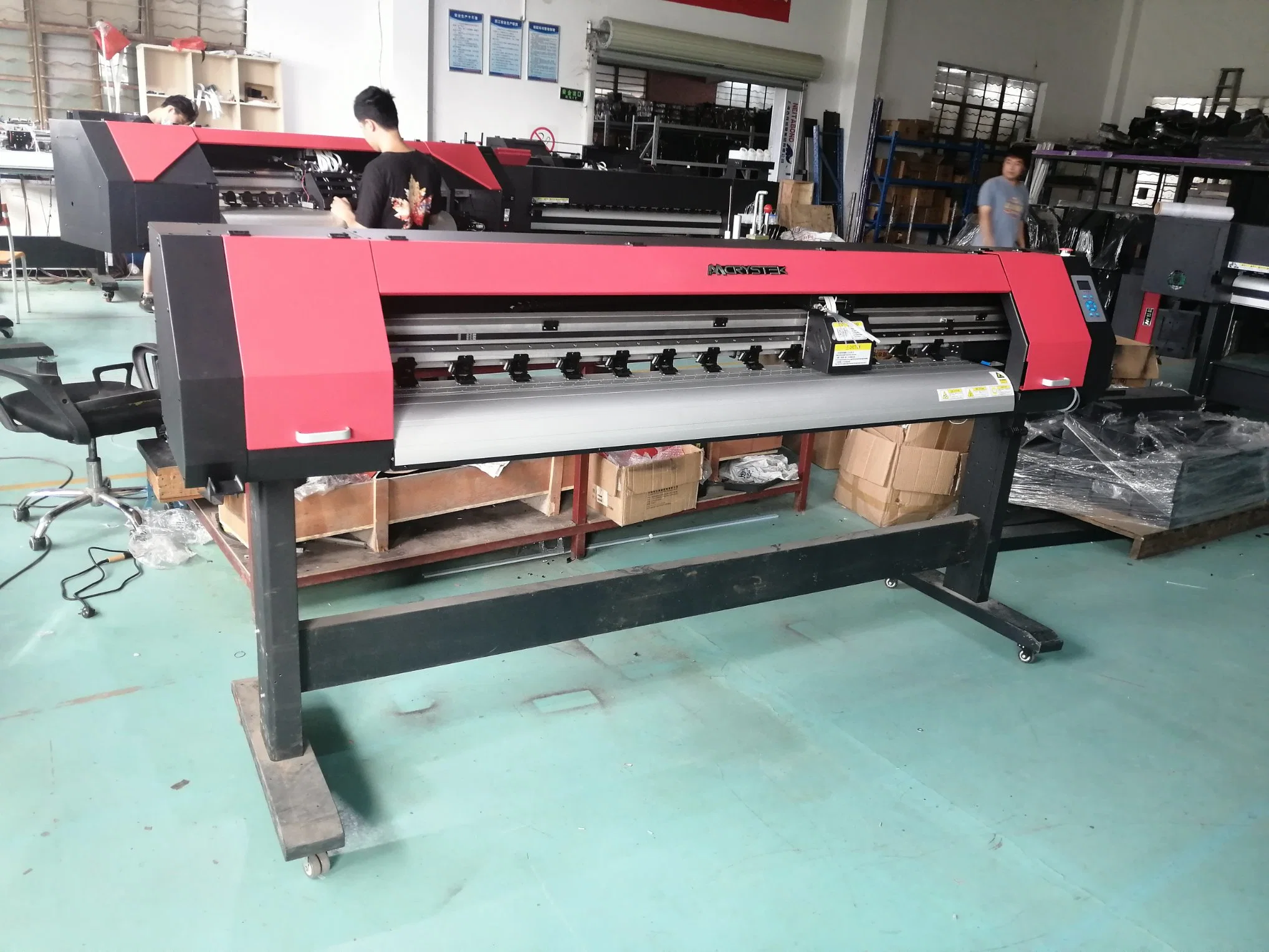 Small Size Inkjet Eco Solvent Printer 1.6m 1.8m 1.3m Large Format Printer XP600/Dx5 Printhead