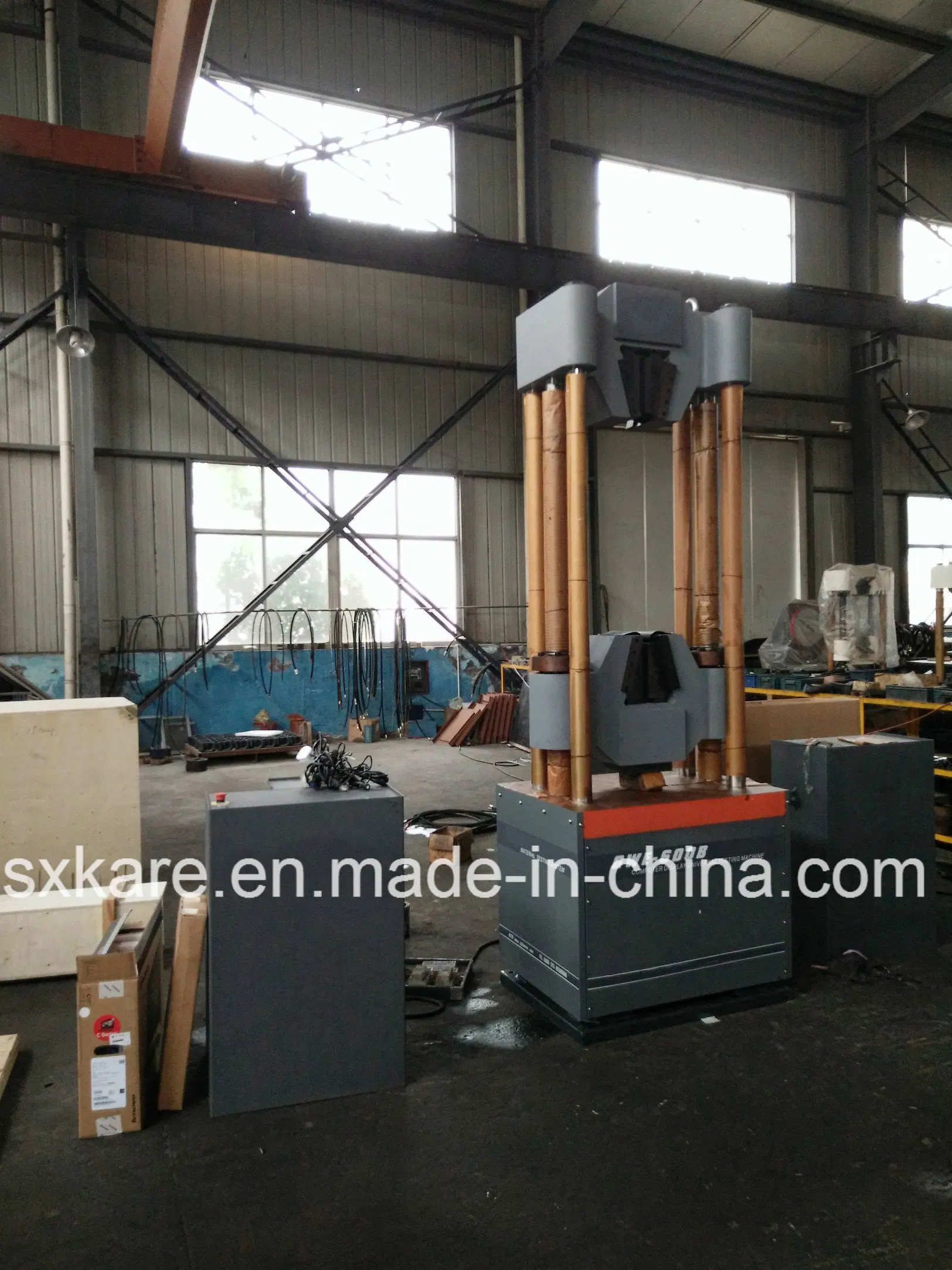 Computer Control Electro-Hydraulic Servo Strand Wire Material Testing Machine (GWE-1000B)