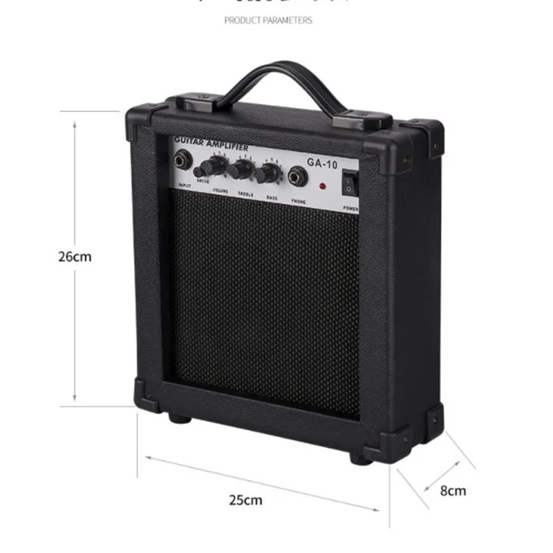 Multifuncional teclado portátil de bajo guitarras eléctricas altavoz para el rendimiento de la banda