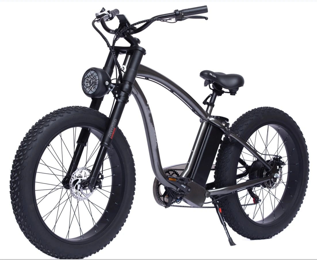 1000W 20 Inch 26*4.0 Fat Tire 36V 13ah Aluminium Alloy Bike Frame Mountain Electric Motorcycle Road Bicycle Rear Motor Bike
