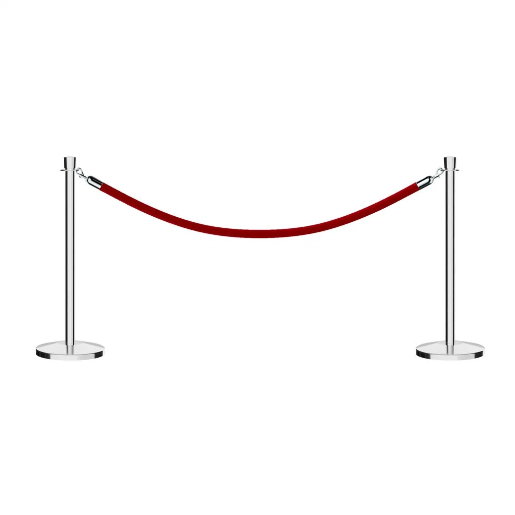 Queue Stand Retractable Stand Stanchion Barrier Crowd Control Rope Post