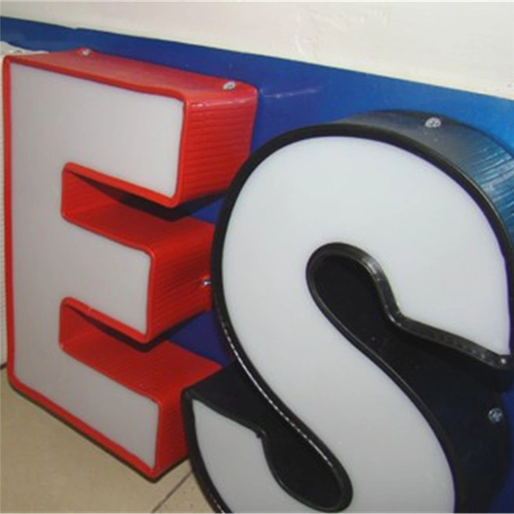 Outdoor Used LED Light Box with Letters for Advertising