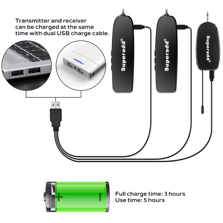 Inalámbrico UHF de audio de 3,5 mm Micrófono de solapa con 30 canales seleccionables 20m de la cámara DSLR de gama para grabación en directo entrevista