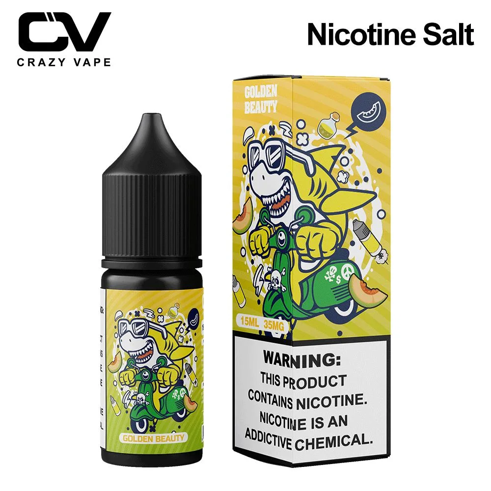 La nueva locura de Vape Best Sellers es un buen producto OEM ODM 15ml 35mg E Liquid E jugo para Vape