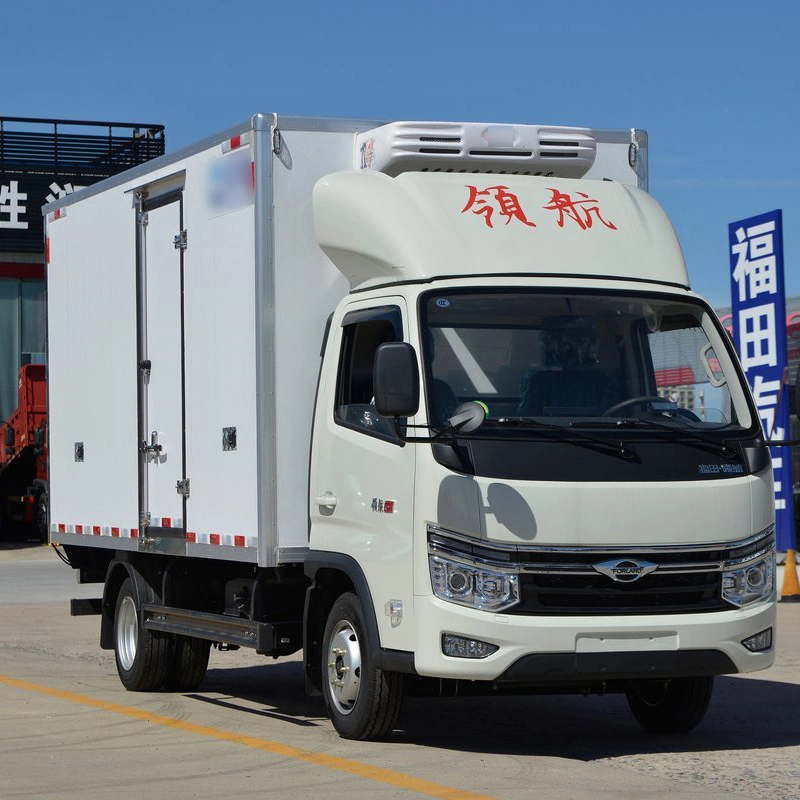 Sell High-Quality Good Price Foton Forland Time S1 Dump Truck for Sale Refrigerator Cooling Van Vehicle