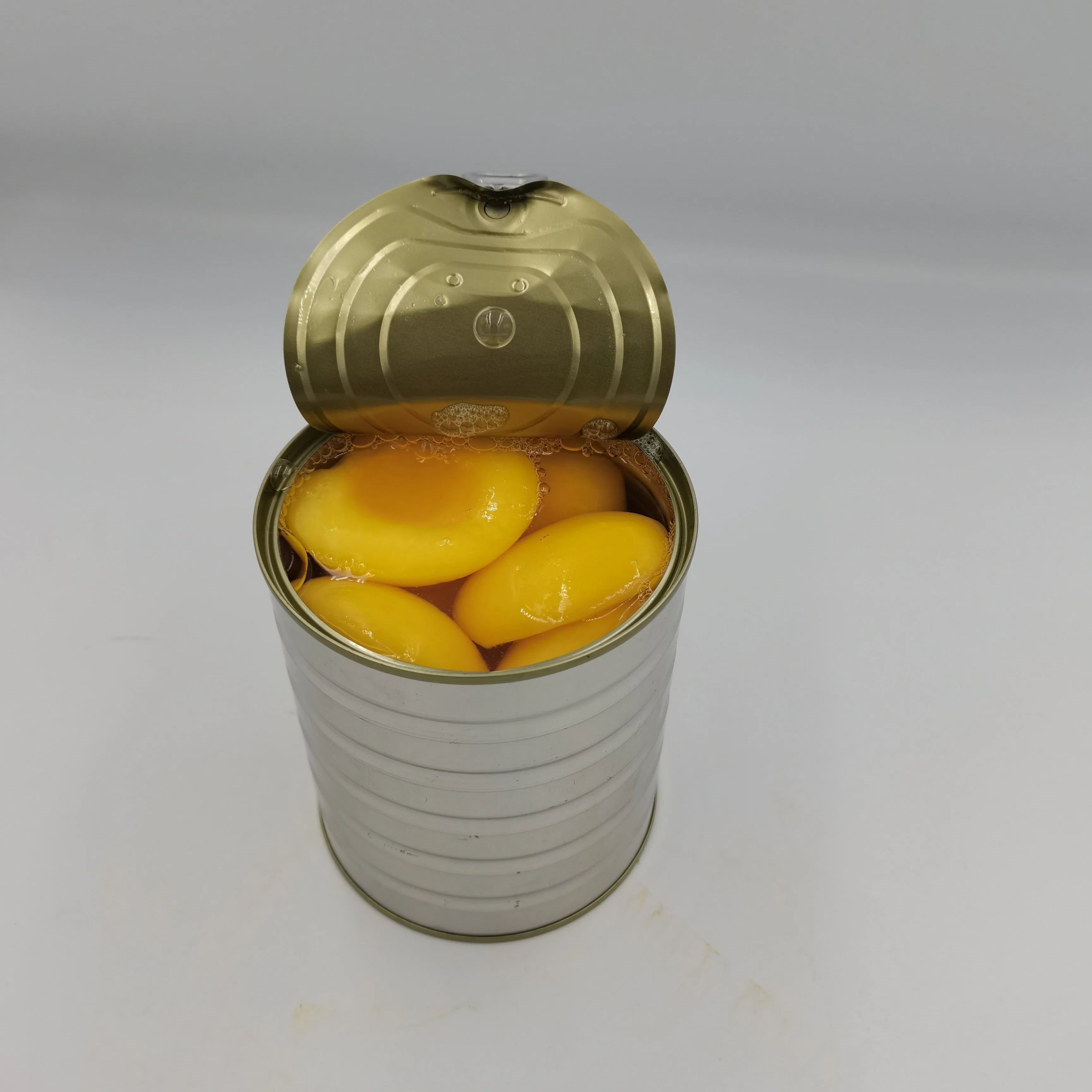 Canned Yellow Peach Easy Open