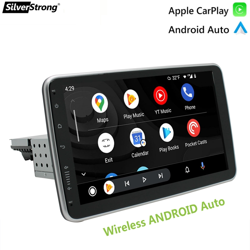 8GB 128GB Rádio Android para Carro 1DIN