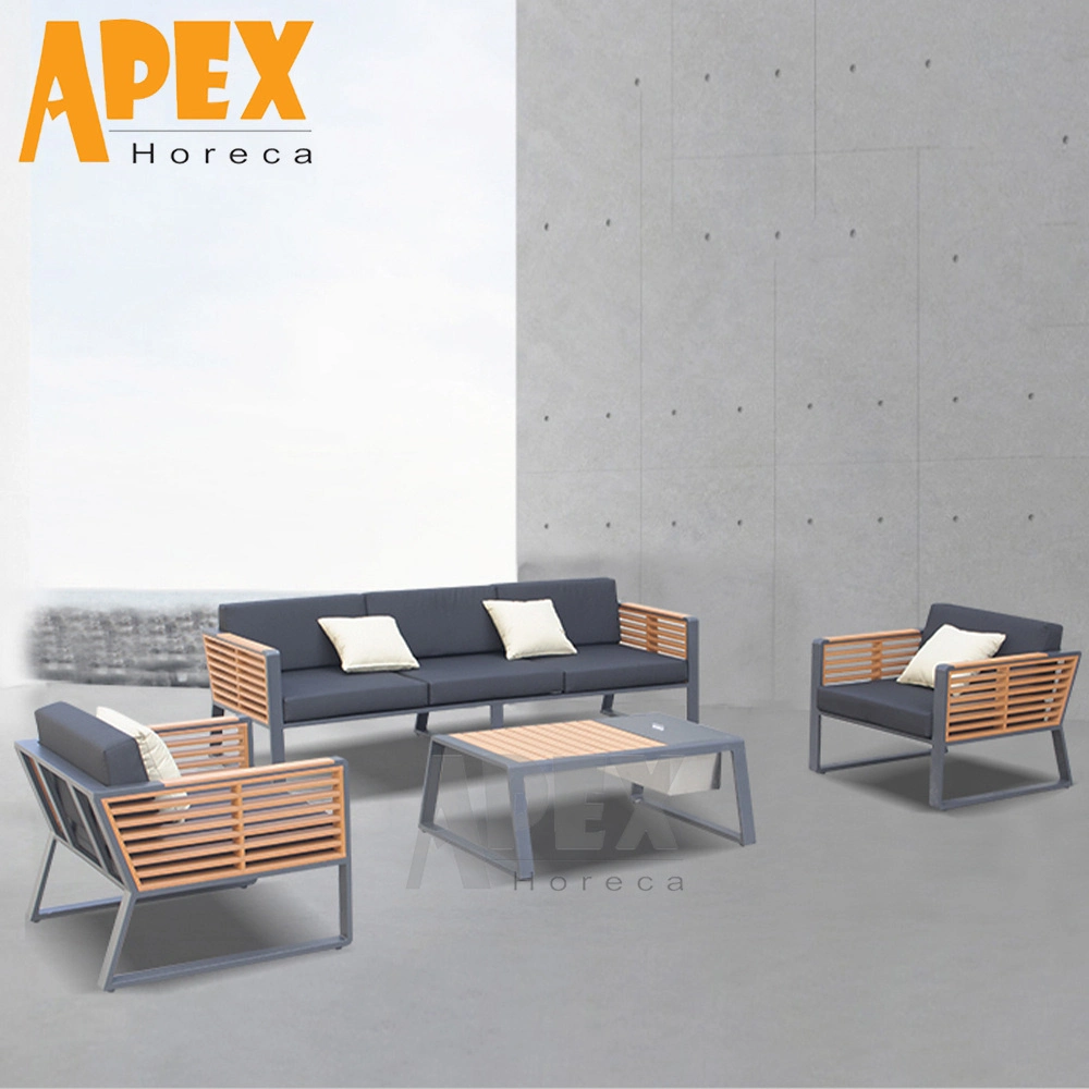 Custom Wholesale/Supplier Modern Garden Furniture Modular Waterproof Cushion Outdoor Sofa Set