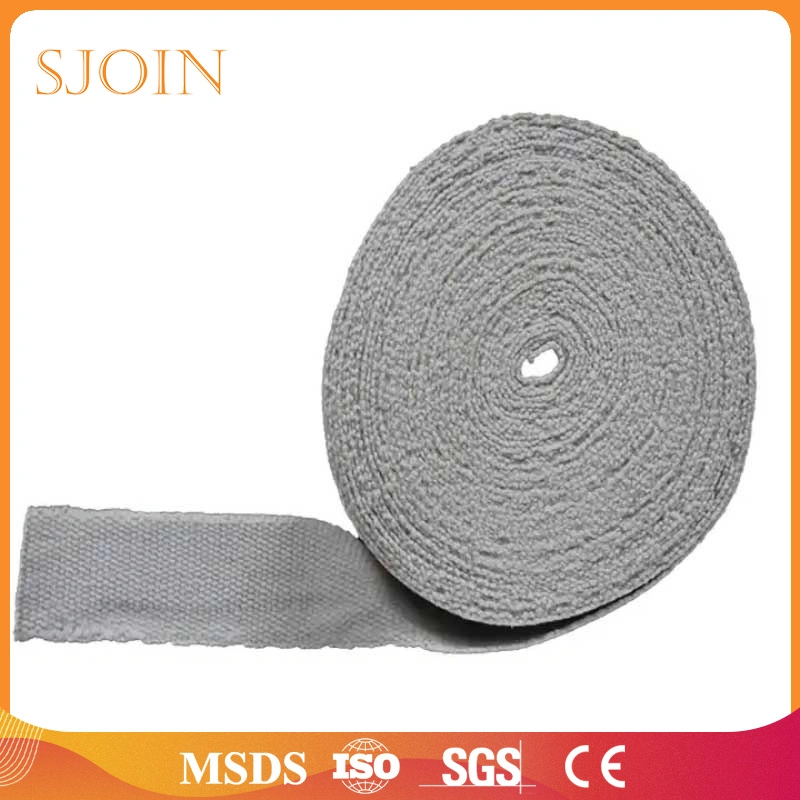 Refractory Fibre Mineral Wool Textiles Thermal Insulation Fire Building Material Ceramic Product Ceramic Fiber Cloth Insulation Materials