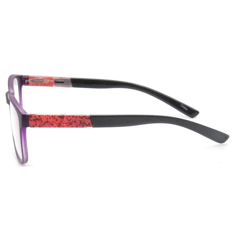 Ienjoy CE FDA Frauen Großhandel/Lieferant Mode demontierbare Brillen Kunststoff Blockierung Brillen Brillen Rahmen Lesebrille
