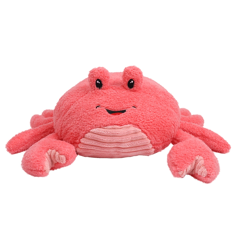 Baby Safe Customized Soft Red Stuffed Sea Animal Toys Cute Plush Crab