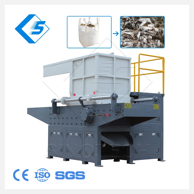 Sinotech Paper Wood Timber/Wood Pallets, Joiners Waste, Green Waste Plastic Machine Single Shaft Shredder