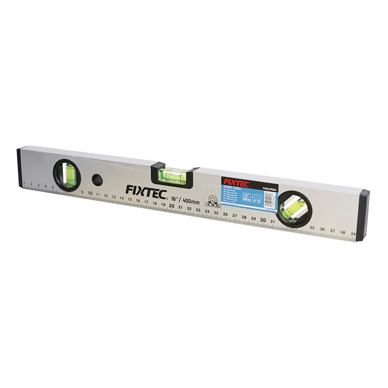 Fixtec 30cm/12inch-120cm/48inch High Accuracy Industrial Use Electronic Aluminum Frame Spirit Level for Construction