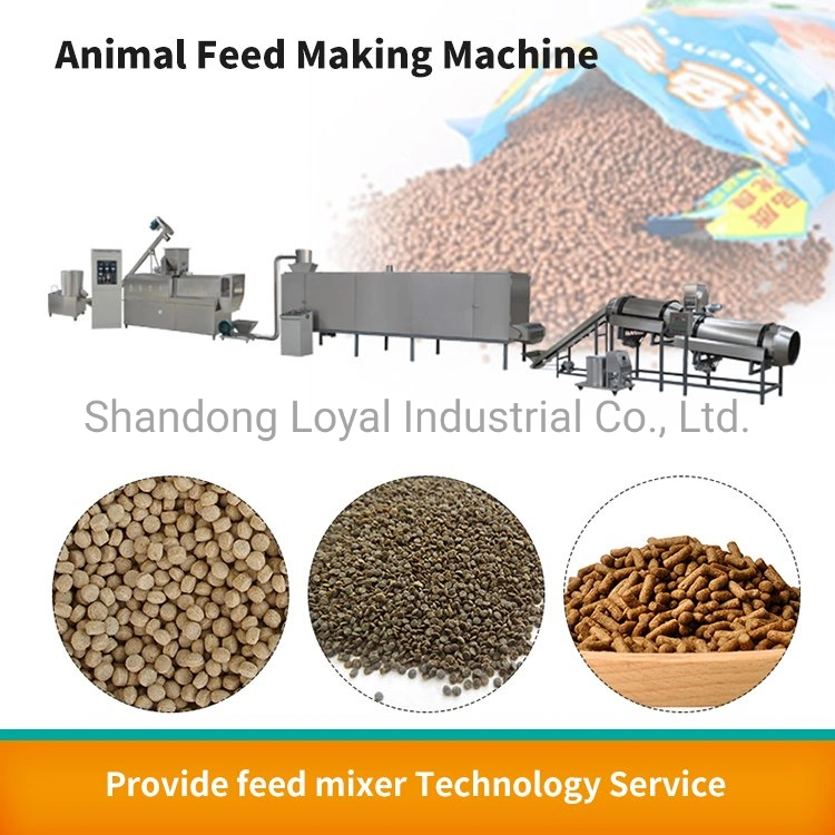 Full Stainless Steel Dry Dog Cat Food Processing