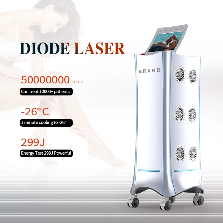Haut Beauty Equipment Salon Maschine in verkaufen Sopran Titan Laser Haarentfernung