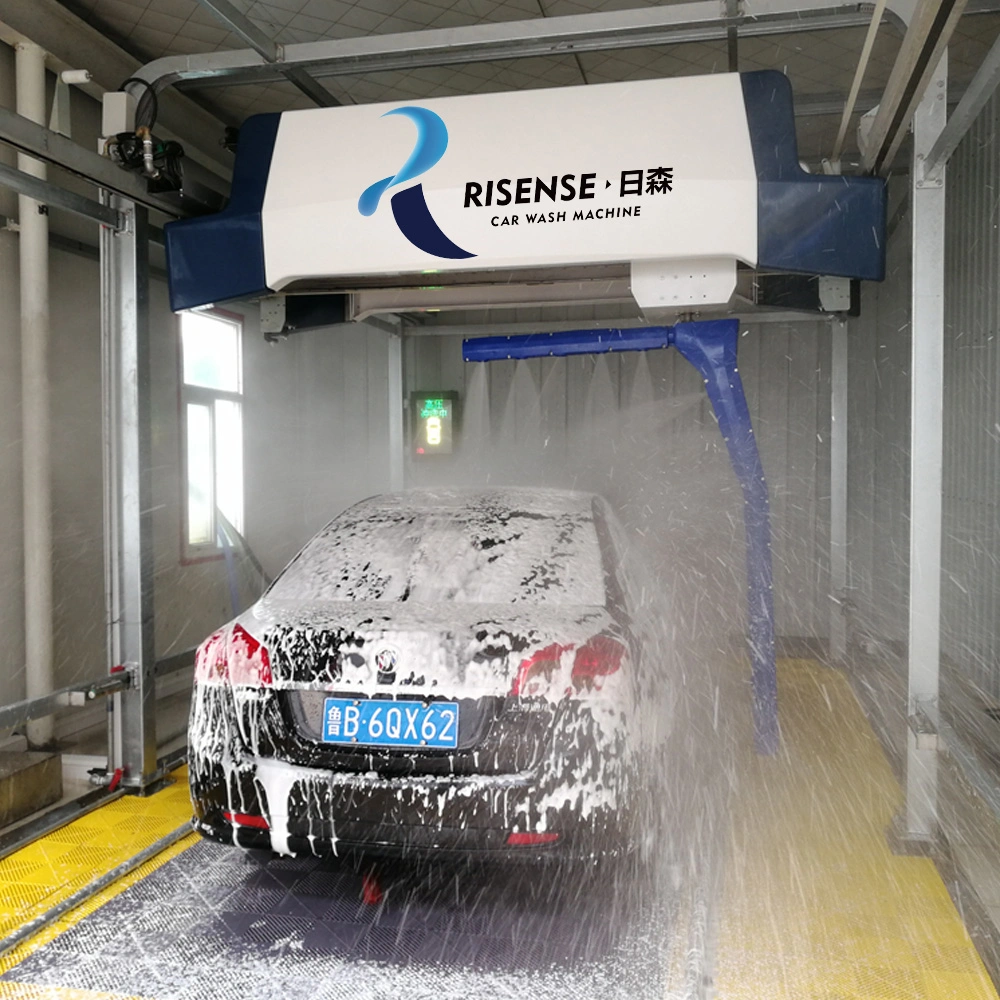 Automatic Car Wash machine touchless Robor Laser 360 Risense fast Cleaner