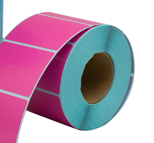 Heat Transfer Thermal Barcode Labels Direct Thermal Sticker Paper Roll