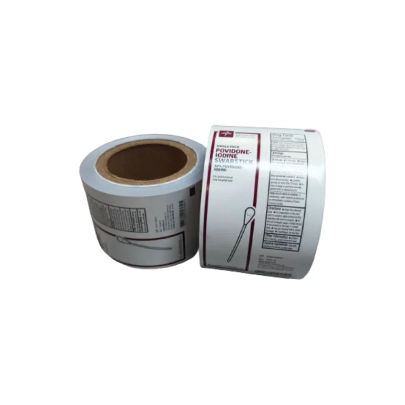 Iodine Wipes Packaging Material 4 Layer Aluminum Plastic Composite Packaging