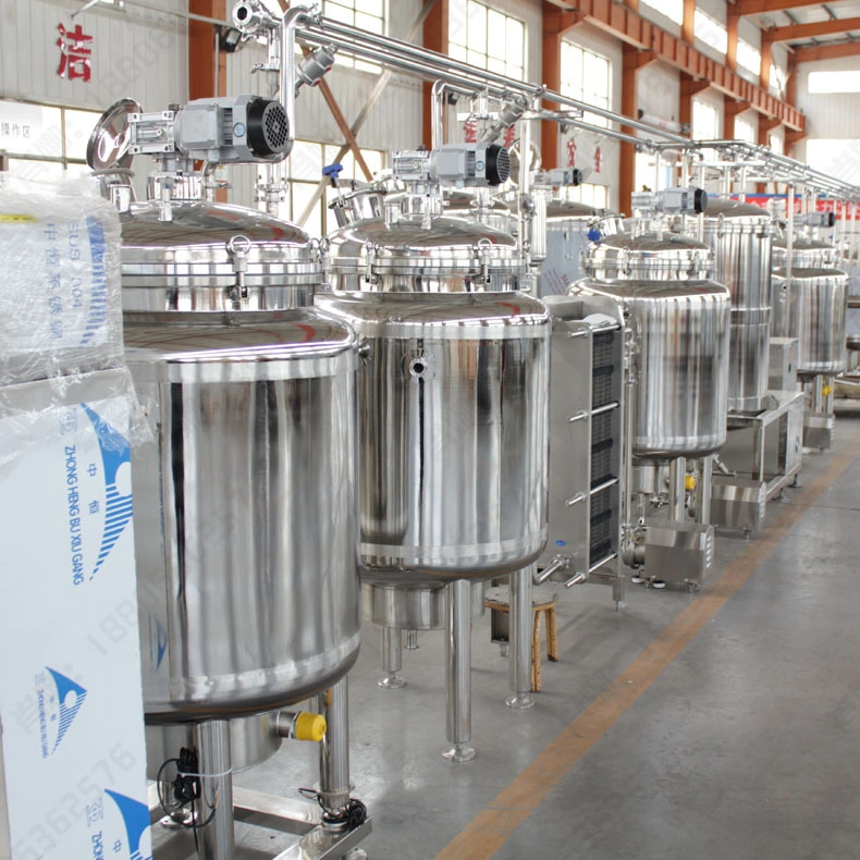 Fresh Milk Yogurt Cheese Manufacturing Production Line Processing Machine