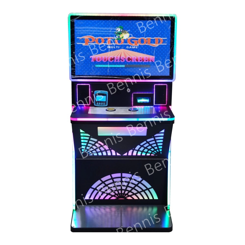 Touch Screen Games Amusement Pog Machine Cabinet