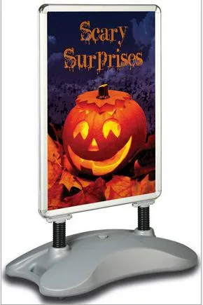 A1 Size Aluminum a Poster Board Display Stand for Exhibition Advertising