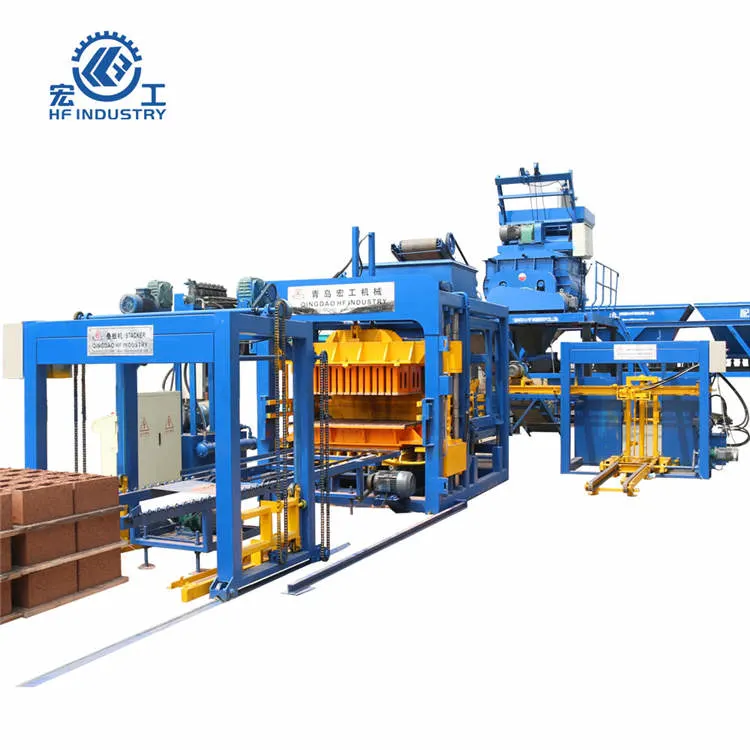 Qt2-15 Automatic Concrete Hollow Brick Block Making Machine Price for Sale in USA