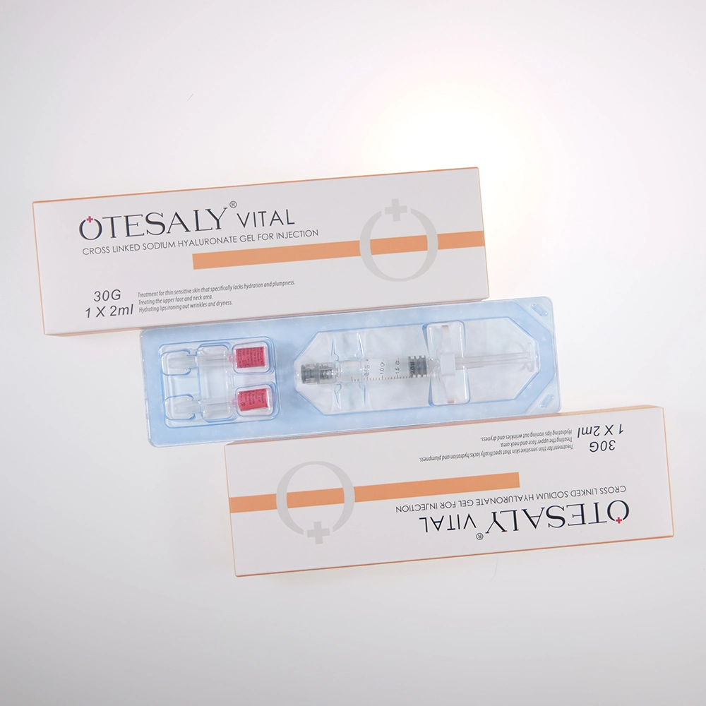 Factory Price Cross Linked Hyaluronic Acid Otesaly 2ml Dermal Filler for Anti-Aging