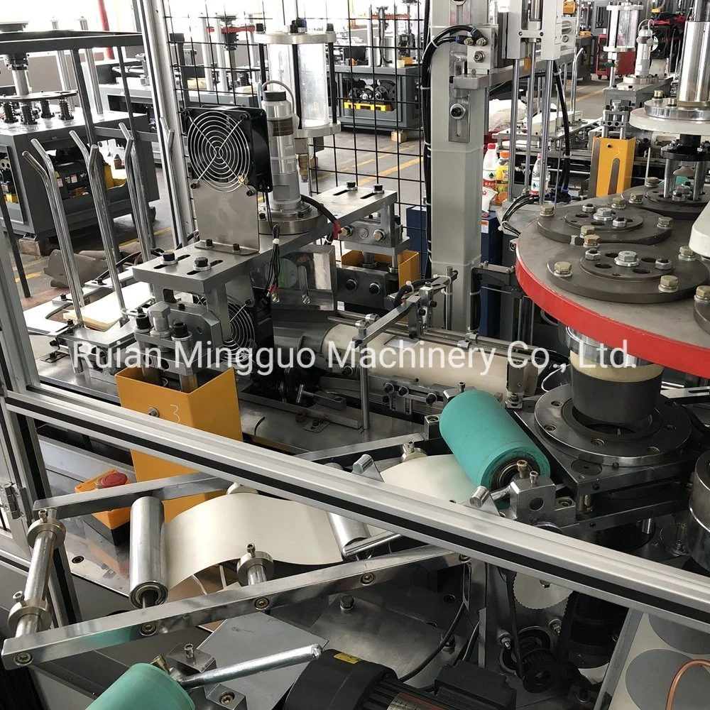 Mg-B600 High quality/High cost performance Automatic Salad Soup Noodles Single Double PE Coated Kraft Paper Bowl Forming and Making Equipment Price China Supplier Factory