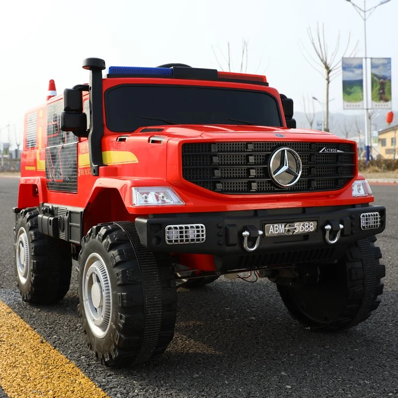 Venta caliente batería grande rojo Coche de juguete para niños Mini Coche eléctrico de doble tracción con Bluetooth 2.4G