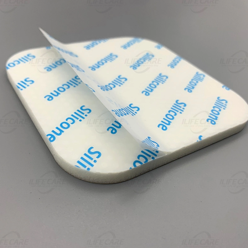 Sacral Silicone Adhesive Foam Wound Dressing Bed Sore Treatment Bandage for Sacrum