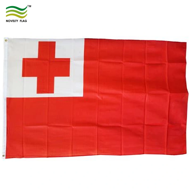 100% Polyester Tonga drapeaux 3X5FT (b-NF05F09421)