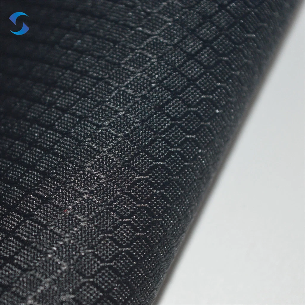Polyester Jacquard Oxford 300d Fabric with PVC Coating for Sport Bag and Garments