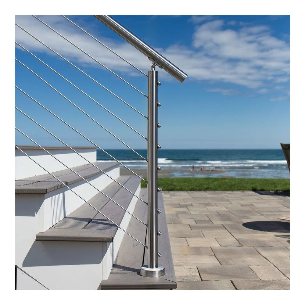 Prima Conception simple tige en acier inoxydable Bar balustrade balustrade pour escalier / Balcon