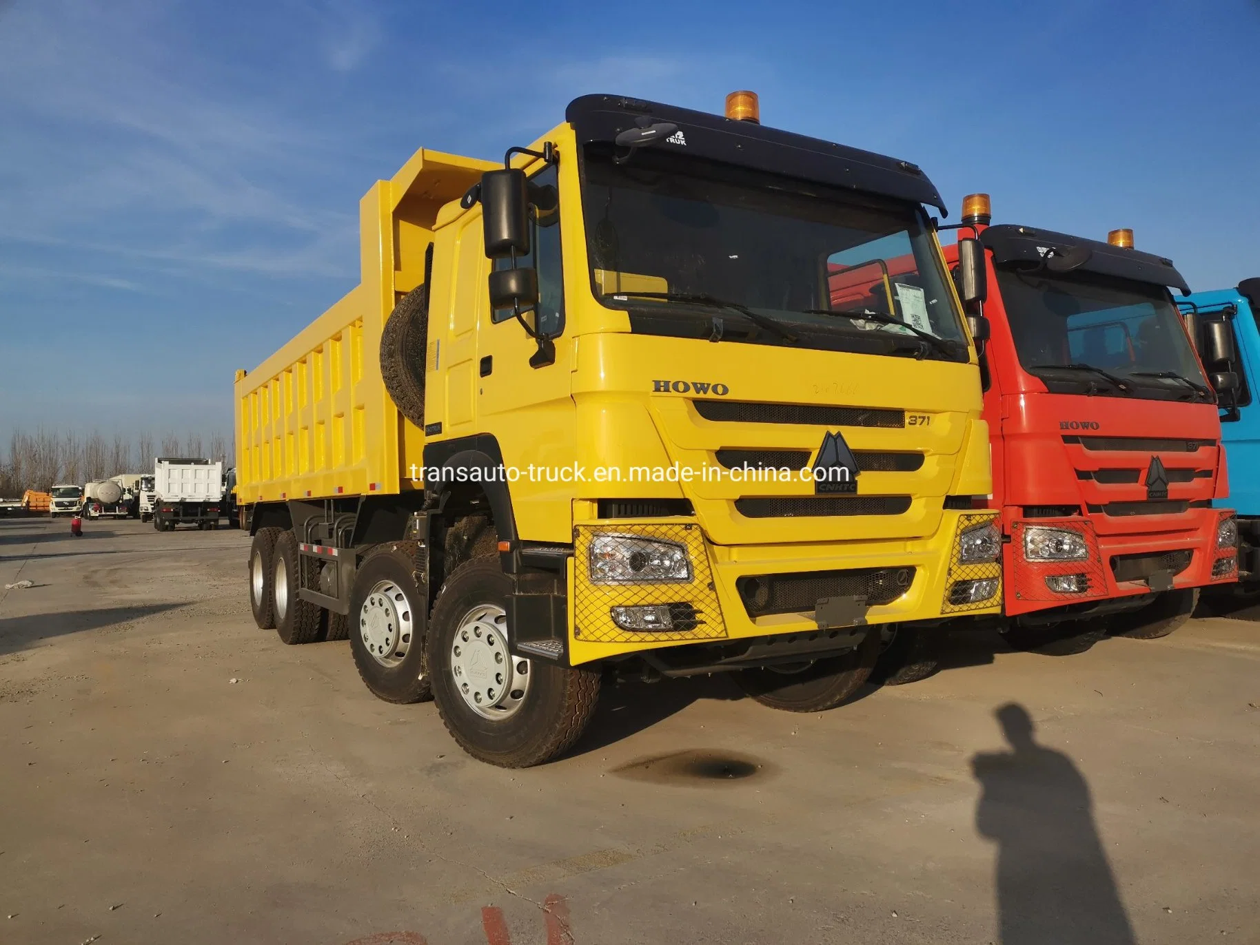 Sinotruk Heavy Duty 12 Wheels 8*4 40t-50t HOWO Dump Truck