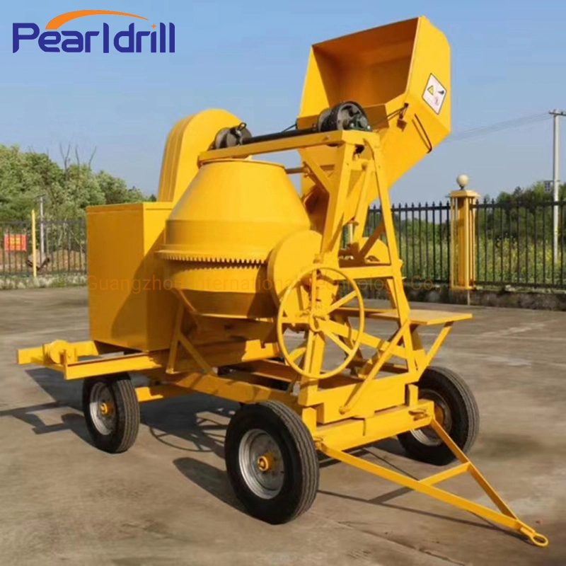 Well Made Diesel Powered Concrete Mixer with 400L 500L 600L 700L 800L