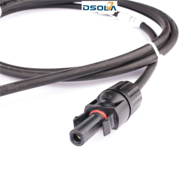 Pirce Dsola Promoción barata de color rojo o negro Mc3, MC4 Cable de conector de Energía Solar Fotovoltaica