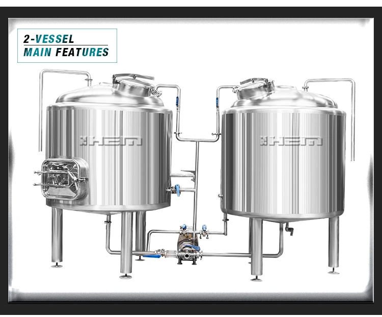 300L Restaurant Craft Beer Brewing Equipment Stainless Steel 304 Beer Making Equipment